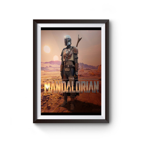 Star Wars The Mandalorian Poster