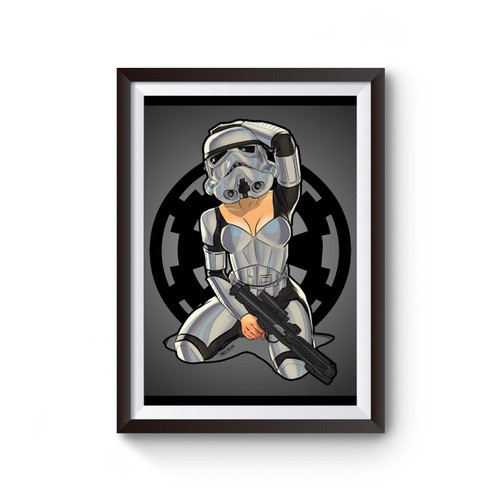 Star Wars Trooper Pin Up Women Trooper Poster