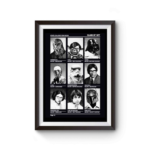 Star Wars Year Book Photos 1977 Poster
