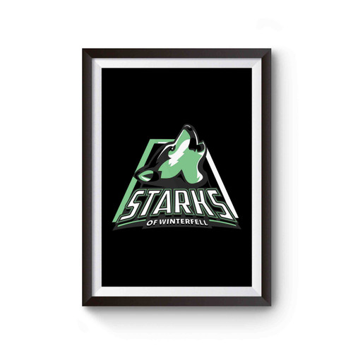 Stark Of Winterfell Direwolves Poster