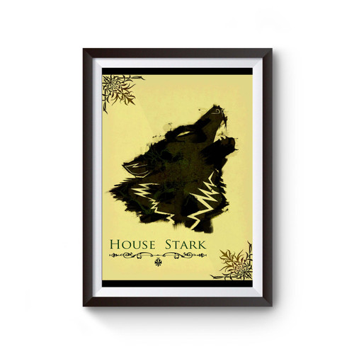 Stark Wolf Poster