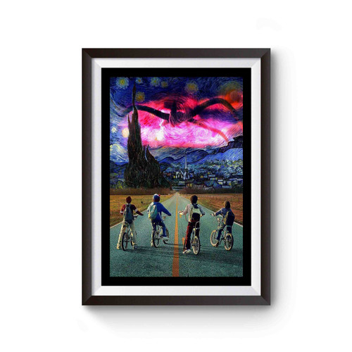 Starry Night Stranger Things Poster