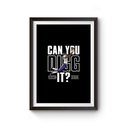 Stefon Diggs Minnesota Football Poster