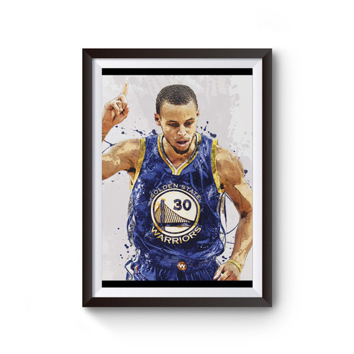 Stephen Curry Golden State Warriors Inspired Poster