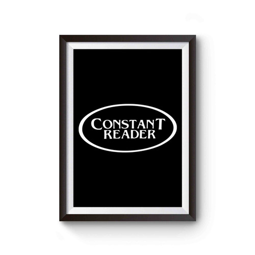 Stephen King Constant Reader Poster