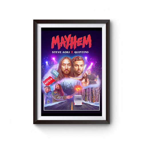 Steve Aoki Mayhem Poster