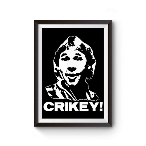 Steve Irwin Crikey Poster