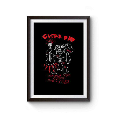 Steven Universe Guitar Dad Steven Universe Series Inspired Poster