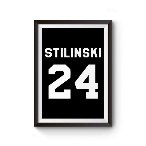 Stilinski 24 Stiles Dylan Obrien Wolf Inspired Poster