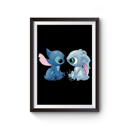 Stitch And Fizz Disney Lilo And Stitch Poster