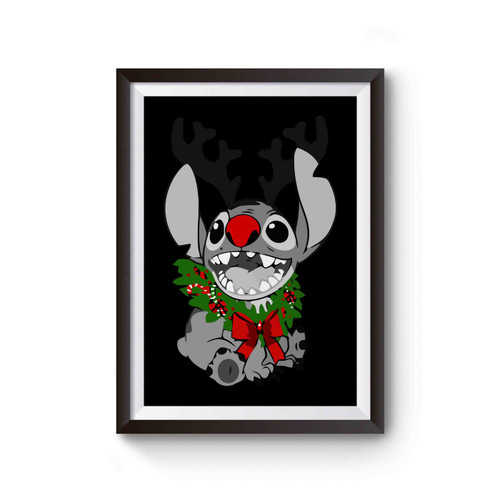 Stitch Christmas Poster