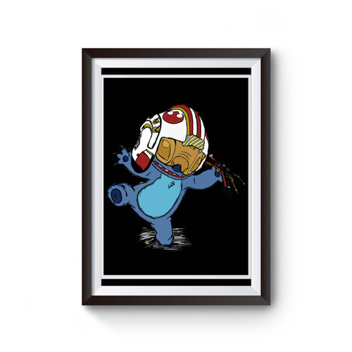 Stitch Rebel Character Poster