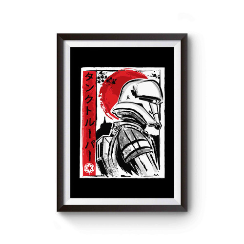 Stormtrooper Japan Sign Poster