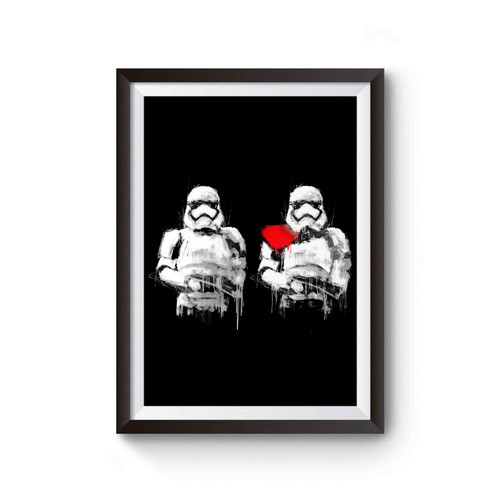 Stormtroopers Melted Poster