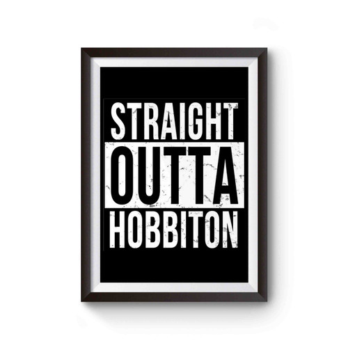 Straight Outta Hobbiton Roleplaying Poster