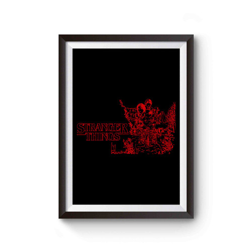 Stranger Things Art Logo Poster