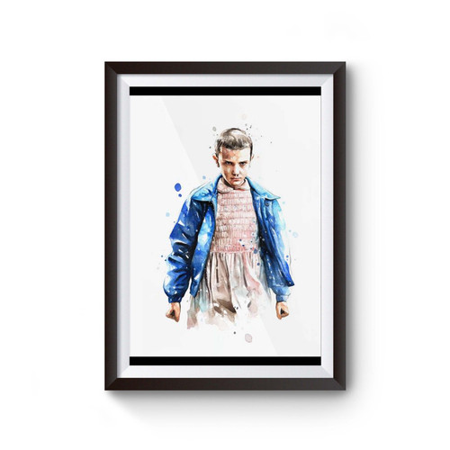 Stranger Things Eleven Netflix Tv Series Horror Halloween Poster