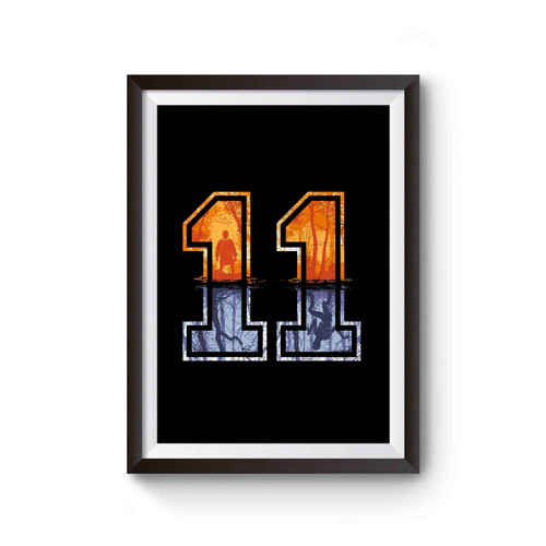 Stranger Things Eleven The Upside Down Poster