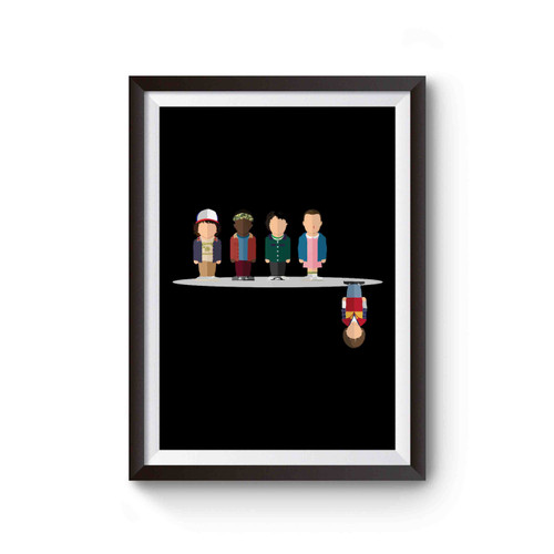 Stranger Things The Upside Down Funny Poster