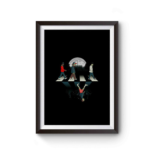 Stranger Things Upside Down Road Poster