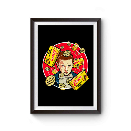 Stranger Things Waffle Poster Marvel Poster