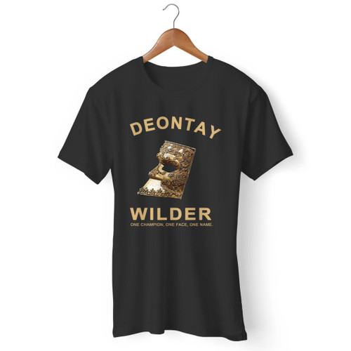 Deontay Wilder One Champion Face And Name Men T Shirt