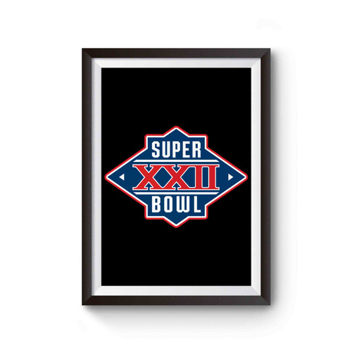 Super Bowl Xxii Poster