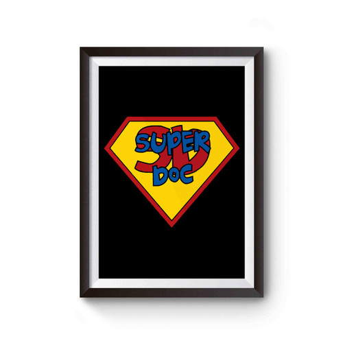 Super Doc Logo Poster