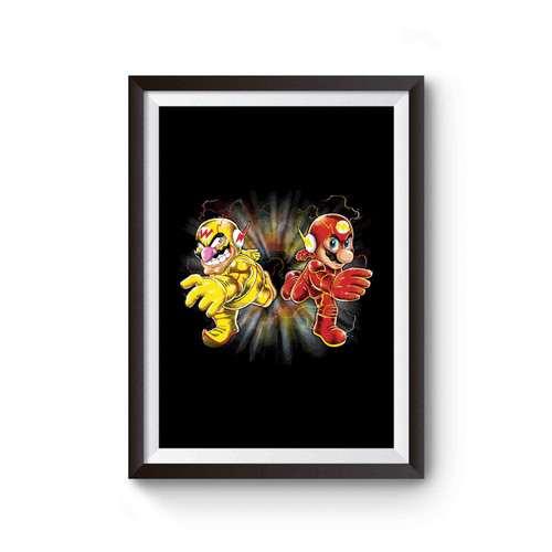 Super Mario The Flash Mashup Poster