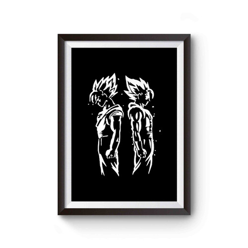Super- Saiyan Schwarz Dragonball Z Son Goku Poster