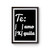Te Amo Nah Tequila Poster