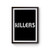 The Killers Rock Band Logo Poster