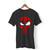 Distressed Punisher Skull Crossover Logo Men T Shirt