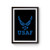 Us Air Force Usaf Logo Air Force Poster