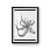 Vintage Octopus Ocean Sea Nautical Poster