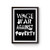 War Against Poverty Poster