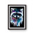 Water Color Raccoon Art Poster