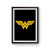 Wonder Woman Justice League Logo Poster