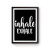 Yoga Lovers Inhale Exhale Meditation Poster