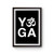 Yoga Ohm Symbol Poster