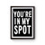 You're In My Spot Big Bang Theory Poster