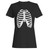 These are Rib Cage Skeleton Women T Shirt that are cute tied to the side or paired with a cardigan or jacket for a more styled look. So comfy and classic, they are sure to make your vacation extra magical.