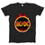 Ac Dc Logo In Dark Flames Men T Shirt