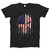 American Flag The Punisher Skull Men T Shirt