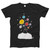 Custom Minimalist Popping Planets Men T Shirt