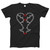 Kingdom Hearts Keyblades To My Heartless Men T Shirt