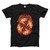 Metallica Fire Cover Skull Men T Shirt