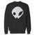 Your alien head crewneck sweatshirt just got an update. This super comfortable and lighter weight crewneck will become your favorite go-to sweatshirt. The cozy spandex cuffs and waistband make this pill-resistant sweatshirt a fan favorite.And your group will look and feel their best in this premium ringspun cotton crew.