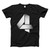 Typography Unique Of 4 Men T Shirt