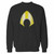 Your aquaman logo justice league dc comics licensed crewneck sweatshirt just got an update. This super comfortable and lighter weight crewneck will become your favorite go-to sweatshirt. The cozy spandex cuffs and waistband make this pill-resistant sweatshirt a fan favorite.And your group will look and feel their best in this premium ringspun cotton crew.